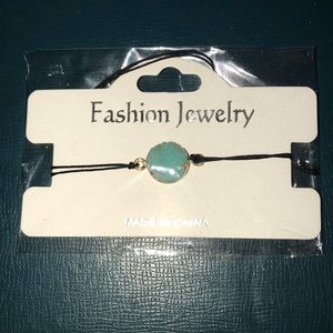 Blue rocky stone bracelet